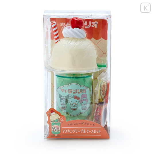 Japan Sanrio Masking Tape & Parfait Case Set - Cafe Sanrio 2nd Store - 5