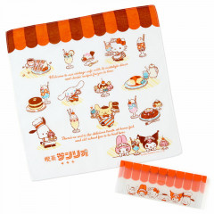 Japan Sanrio Hand Towel with Case - Cafe Sanrio 2nd store
