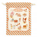 Japan Sanrio Drawstring Bag Set - Cafe Sanrio 2nd store - 5