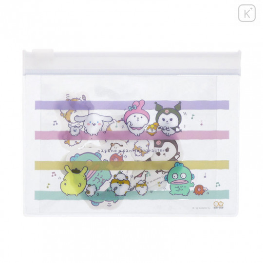 Japan Sanrio × Nagano Flakes Sticker with Case - Everyone - 2