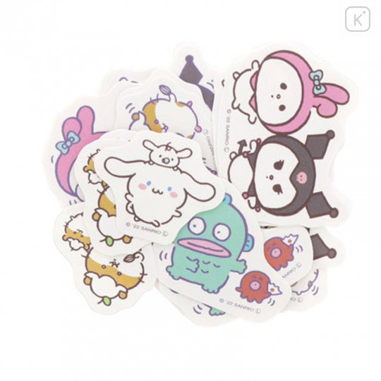 Japan Sanrio × Nagano Flakes Sticker with Case - Everyone - 4