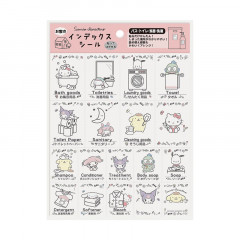 Japan Sanrio House Index Sticker - Toiletries
