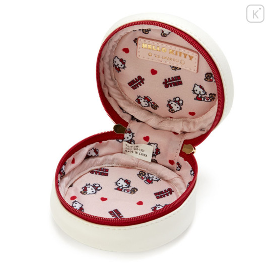 Japan Sanrio Round Pouch - Hello Kitty - 2