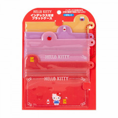 Japan Sanrio Index Flat Case Set - Hello Kitty