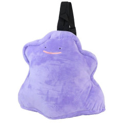 Japan Pokemon Plush Backpack Bag - Ditto