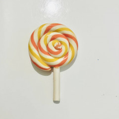 Resin Decoration Cabochon | Lollipop | Orange