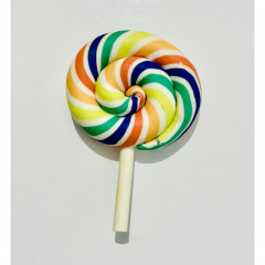 Resin Decoration Cabochon | Lollipop | Rainbow