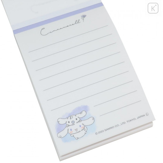 Japan Sanrio Mini Notepad - Cinnamoroll / Line - 2