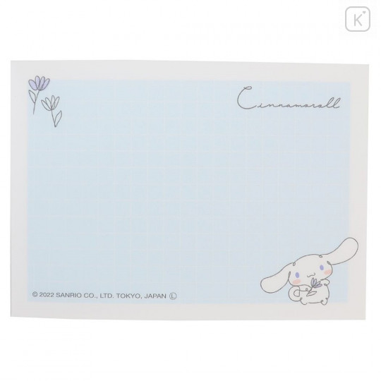 Japan Sanrio Mini Notepad - Cinnamoroll / Line - 3