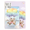 Japan Disney Letter Writing Set - Chip & Dale / Out Of Control - 2