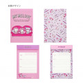 Japan Sanrio Letter Writing Set - My Melody & Sweet Piano & Kuromi - 3