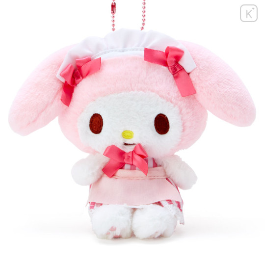 Japan Sanrio Mascot Holder - My Melody / Maid Diner - 2