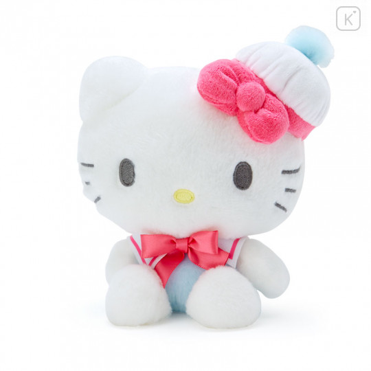Japan Sanrio Fluffy Plush Toy - Hello Kitty / Summer - 1