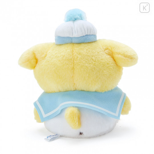 Japan Sanrio Fluffy Plush Toy - Pompompurin / Summer - 2