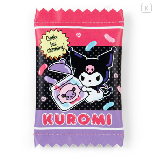 Japan Sanrio Candy Package Design Pouch - Kuromi - 1