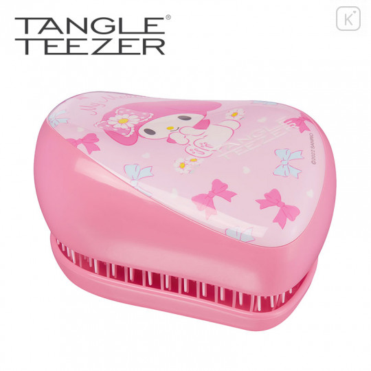 Japan Sanrio Tangle Teezer Hair Care Brush Compact Styler - My Melody - 1