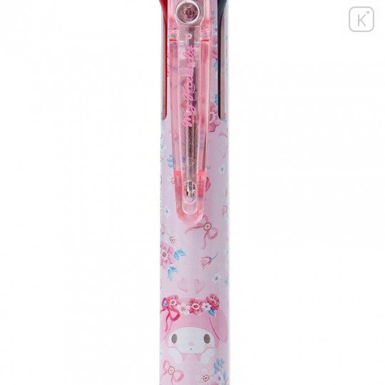 Japan Sanrio FriXion Ball 3 Slim Color Multi Erasable Gel Pen - My Melody / Floral - 4
