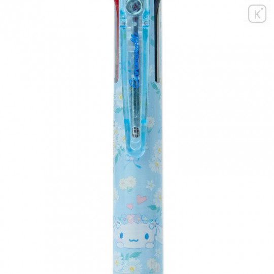 Japan Sanrio FriXion Ball 3 Slim Color Multi Erasable Gel Pen - Cinnamoroll / Floral - 4