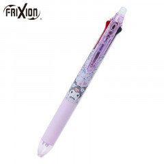 Japan Sanrio FriXion Ball 3 Slim Color Multi Erasable Gel Pen - Kuromi / Floral