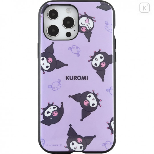 Japan Sanrio IIIIfit iPhone 13 Pro Max Case - Kuromi - 1