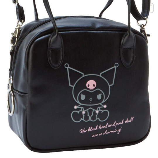 Japan Sanrio Mini Shoulder Bag - Kuromi - 5