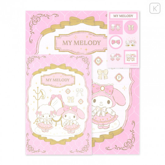 Japan Sanrio Stationery Letter Set - My Melody & Sweet Piano - 1