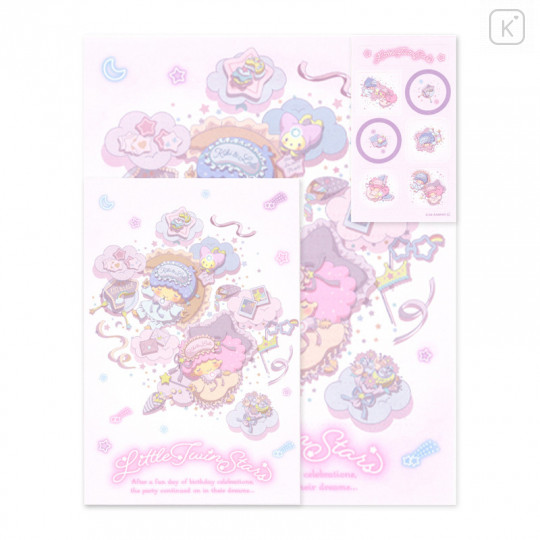 Japan Sanrio Stationery Letter Set - Little Twin Stars / Nice Dream - 1