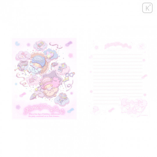 Japan Sanrio Stationery Letter Set - Little Twin Stars / Nice Dream - 3