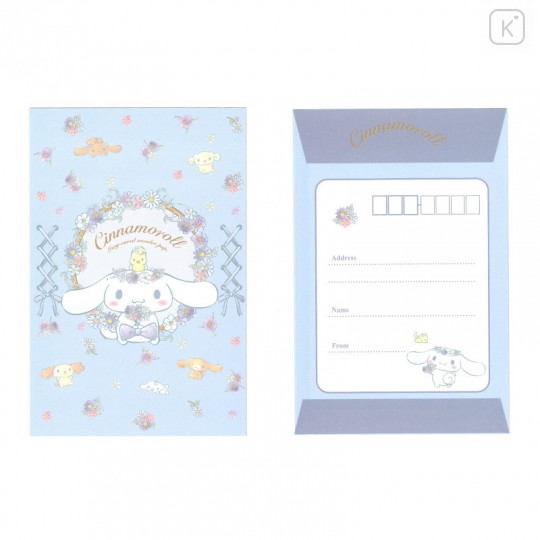 Japan Sanrio Stationery Letter Set - Cinnamoroll / Blossom - 2