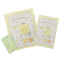 Japan Sanrio Stationery Letter Set - Pompompurin / Wreath - 1