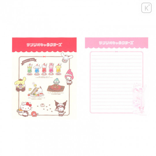 Japan Sanrio Stationery Letter Set - Cafe Sanrio - 3