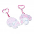 Japan Sanrio Pair Keychain - My Melody & My Sweet Piano / Always Together - 4