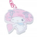 Japan Sanrio Pair Keychain - My Melody & My Sweet Piano / Always Together - 5