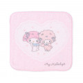 Japan Sanrio Petit Towel - My Melody & My Sweet Piano / Always Together - 1