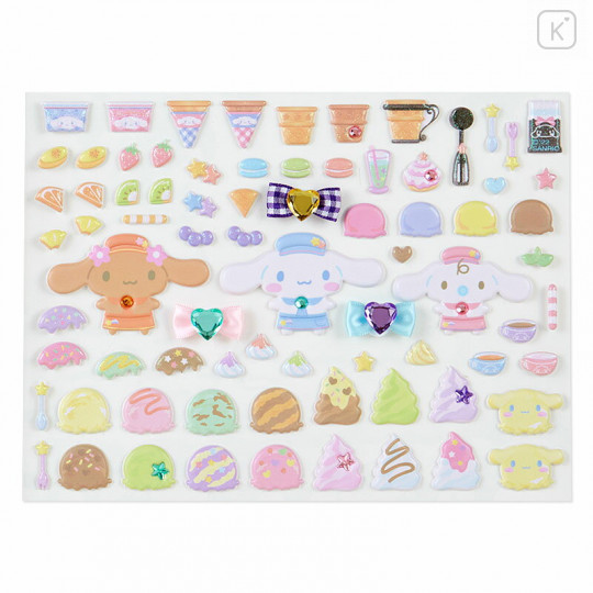 Japan Sanrio Playing Sticker Set - Cinnamoroll / Ice Cream Shop - 3