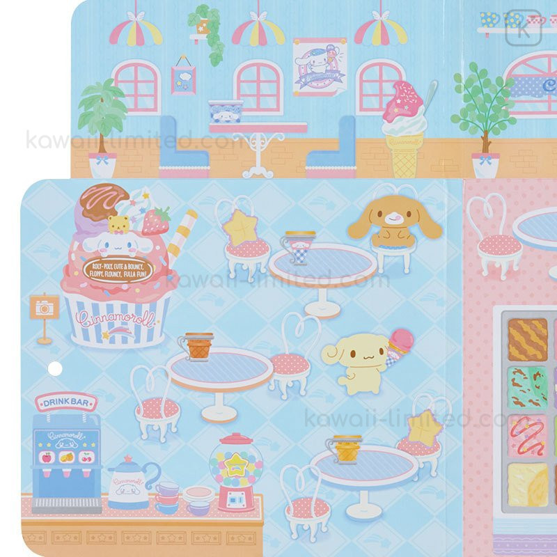 Sanrio Postcard Cinnamoroll Ice Cream Midsummer Die-Cut - tokopie