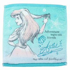 Japan Disney Antibacterial Deodorant Mini Towel - Ariel / Mellow Lagoon
