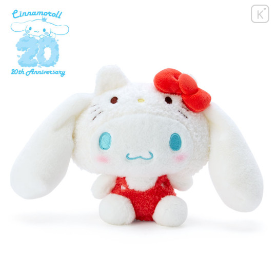 Japan Sanrio Plush Toy - Cinnamoroll 20th Cosplay Hello Kitty - 1