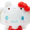 Japan Sanrio Plush Toy - Cinnamoroll 20th Cosplay Hello Kitty - 3