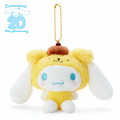 Japan Sanrio Mascot Holder - Cinnamoroll 20th Cosplay Pompompurin - 1