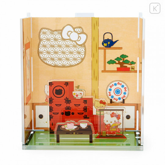 Japan Sanrio Acrylic Stand Room - Hello Kitty Japanese-style Room / Enjoy Idol - 1