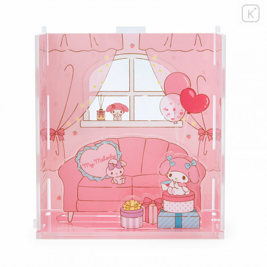Japan Sanrio Acrylic Stand Room - My Melody Home / Enjoy Idol - 1