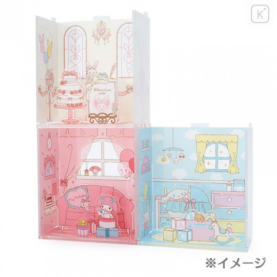 Japan Sanrio Acrylic Stand Room - My Melody Home / Enjoy Idol - 5