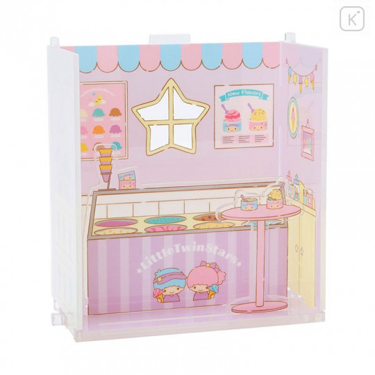 Japan Sanrio Acrylic Stand Room - Little Twin Stars Ice Cream Shop / Enjoy Idol - 6