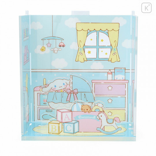 Japan Sanrio Acrylic Stand Room - Cinnamoroll Baby Room / Enjoy Idol - 1