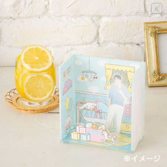 Japan Sanrio Acrylic Stand Room - Cinnamoroll Baby Room / Enjoy Idol - 7