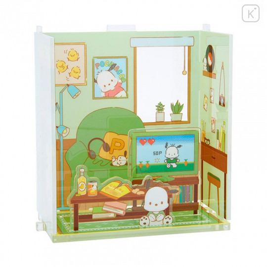 Japan Sanrio Acrylic Stand Room - Pochacco Home / Enjoy Idol - 6