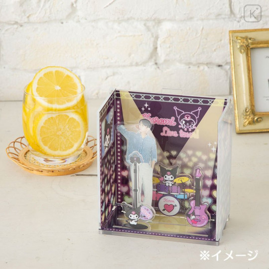 Japan Sanrio Acrylic Stand Room - Kuromi Live Venue / Enjoy Idol - 7