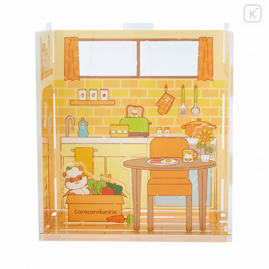 Japan Sanrio Acrylic Stand Room - Corocorokuririn Kitchen / Enjoy Idol - 1