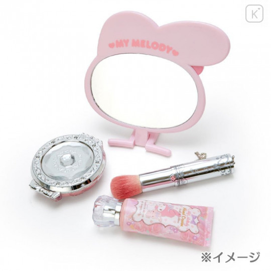 Japan Sanrio Face Type Hand Mirror - Hello Kitty - 5
